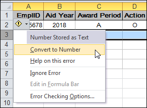 Award Load Overview