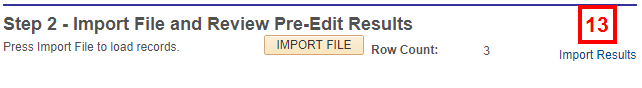 award load page - step 2: import results link now active