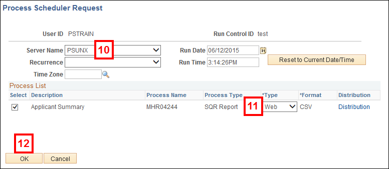 Process Scheduler Request