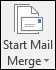 start mail merge icon