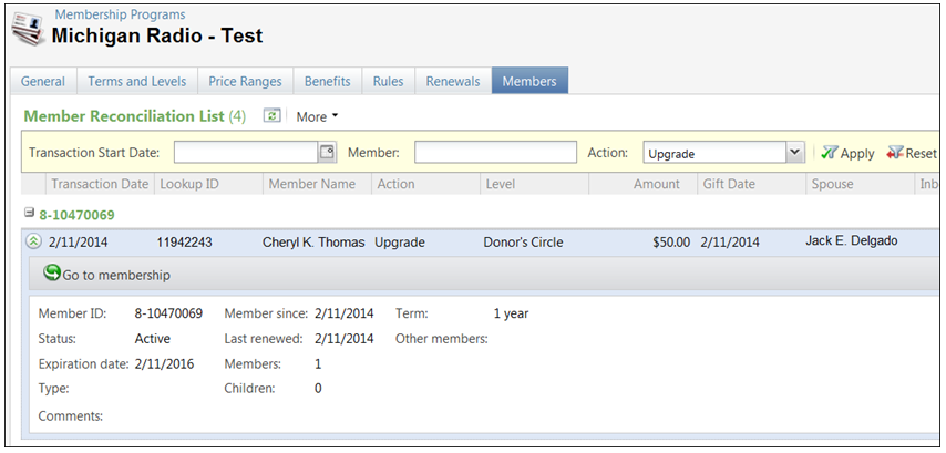 Membersih Processor DART Membership Processing