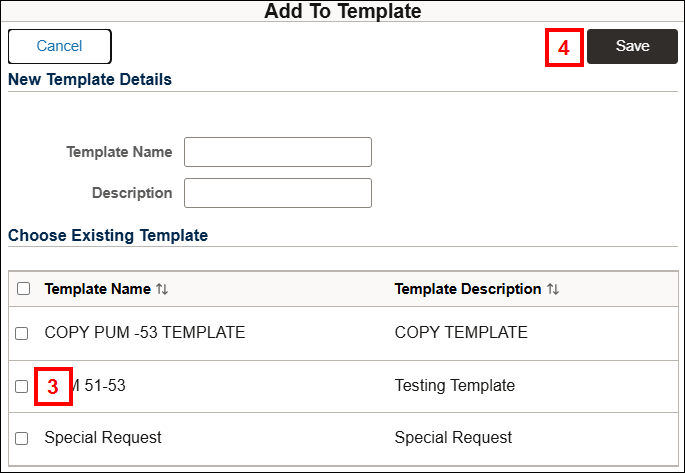 Field locations for steps 3-4