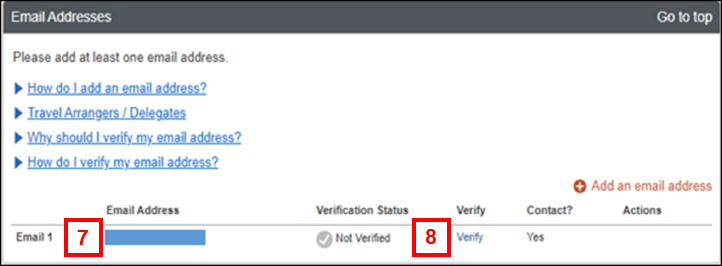 Field locations for steps 7-8