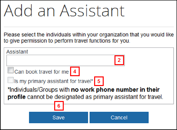 Field locations for steps 2-6