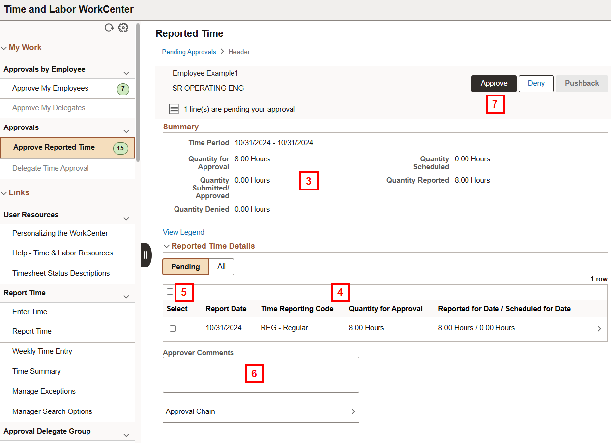Screenshot for steps 3-8