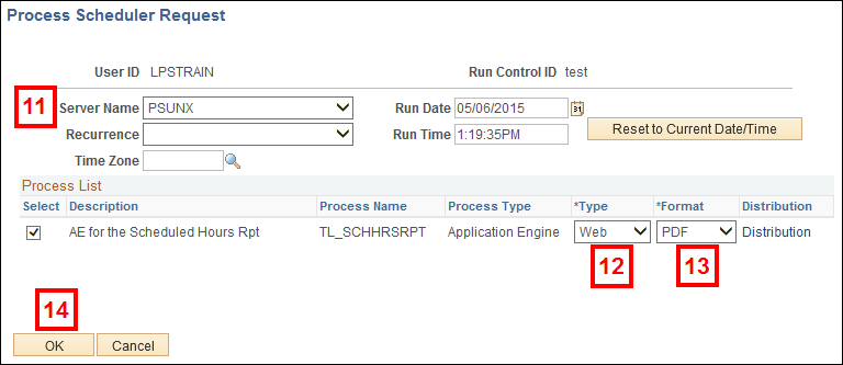 Location of approvals link