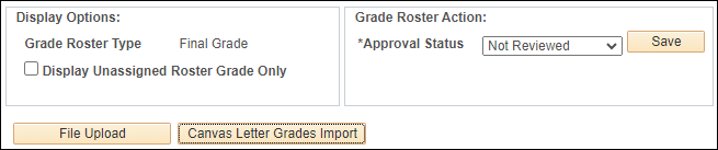 canvas letter grade import screenshot